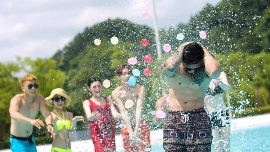 清凉大作战夏日水上团建